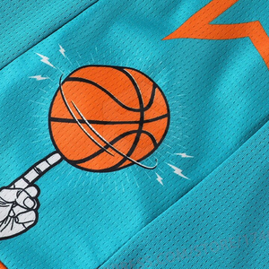 ชุดบาสเก็ตบอลสำหรับผู้ชายชุดบาสเก็ตบอลเข้ารูปสำหรับผู้ชายแห้งเร็ว - Product Image 4