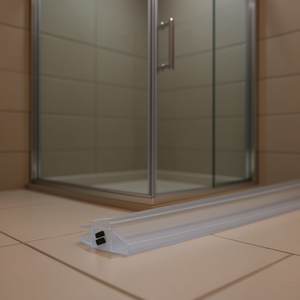 Kit de 4 joints universels réglables de 6 mm pour douche, sur mesure, équipement de sécurité pour salle de bain - Product Image 3