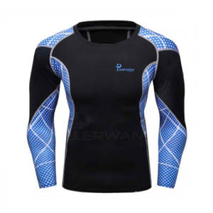 Meilleures ventes : Rashguard à manches longues pour homme, couleur personnalisable, respirant, séchage rapide, haute qualité, pour sports nautiques - Product Image 1