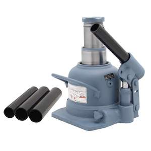 Cric hydraulique en alliage d'aluminium à profil bas, 10 tonnes, double vérin, portée de levage 4,7-8,8, cric de voiture court et compact soudé - Product Image 5