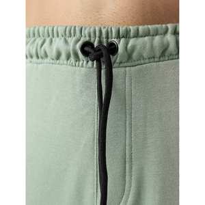 กางเกงคาร์โก้สีเขียวเซจทรงหลวม สไตล์ลำลอง เอวยางยืด ระบายอากาศได้ดี ผ้าสแปนเด็กซ์ ทรงตรง ไซส์ XL สำหรับผู้ชาย เหมาะสำหรับฤดูหนาว - Product Image 2