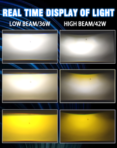 2.0 2 Inch Chiếu Sương Mù Ánh Sáng 3000K 4500K 6000K LED Ánh Sáng H11 Biled Chiếu Đèn Sương Mù Cho Xe Toyota Honda Isuzu - Product Image 4