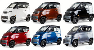 2025 Brandneuer 1000W 72V Elektroroller mit geschlossenem Aufbau, 4-Rad-Fahrzeug für Erwachsene, 55 km/h, 80-130 km Reichweite, <span class=keywords><strong>2</strong></span> Sitze, günstig - Product Image 4