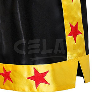 Short de boxe thaï de haute qualité avec imprimé personnalisé pour l'entraînement sportif - Product Image 5