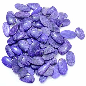 Beautiful Natural Charoite Loose Gemstone Wholesale Mix Shape Cabochon Charoite Loose Gemstone for Use Jewellery Making - Product Image 4