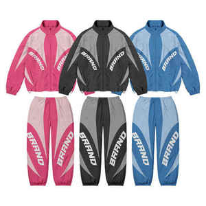 Chaqueta Cortavientos de Invierno para Hombre, Diseño Personalizado de Primera Calidad, Poliéster/Algodón, con Cremallera, Pantalones a Juego, Transpirable y de Secado Rápido - Product Image 2