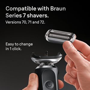 Cabezal de Repuesto para Afeitadora Eléctrica Compatible con Generations Triple Blade para Cara, Cuerpo y Barba, Lavable, Afeitadora Rotatoria - Product Image 3
