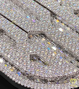 Iced Out Lab Grown Diamond Pendant Hip Hop Bling Jewelry 925 Silver Baguette & Round Passes Diamond Tester - Product Image 3