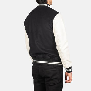 Vestes d'université grande taille vente en gros vestes universitaires Letterman unies avec logo personnalisé universitaire vierge pour hommes - Product Image 5