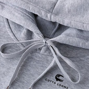 Sweats à capuche unisexes streetwear mode respirant séchage rapide pull de haute qualité couleur unie vente en gros de sweats à capuche décontractés à la mode - Product Image 2