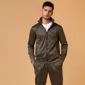 2025 ensemble de survêtement à manches longues pour hommes de haute qualité pour la course et le sport en gros survêtement de Style décontracté personnalisé pour unisexe - Product Image 2