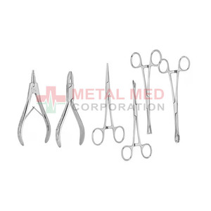 ชุดเครื่องมือเจาะร่างกายแบบแมนนวลพร้อมเครื่องมือสเตนเลสเกรดทางการแพทย์ชุดเจาะผิวหนัง - Product Image 2