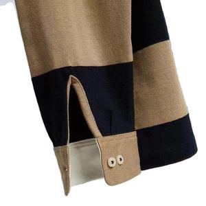 Camisa de hombre de punto de alta calidad personalizada de primavera y verano, camisa polo de punto de manga corta, Camiseta de punto - Product Image 3