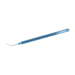 Instrument ophtalmique, instruments chirurgicaux pour la cataracte, manipulateur de phaco-chopper Nagahara, crochet Sinskey, acier titane KAHLU, manuel - Product Image 2