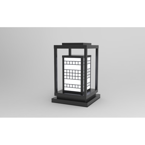 DNT.002.04 Lampe de jardin électrique LED Premium 30W, étanche IP65, en aluminium, pour aménagement paysager, AC 220V, source de lumière blanc chaud - Product Image 1