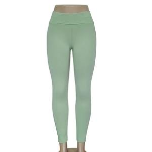 Leggings pour femmes sans couture Yoga costume femmes à manches longues haut de sport taille haute hanche levage sport collants pantalons - Product Image 3