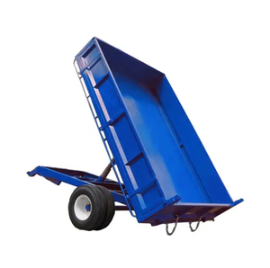 Volquete hidráulico PTO Driven Tractor Farm Dump 1,5 T-10 t Mini Farm Trailer Material de hierro 2-5 Ton 7-10 Toneladas - Product Image 3