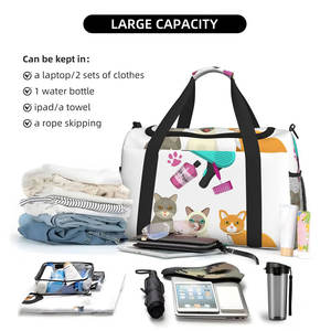 Sac de toilettage avec sac fourre-tout très demandé pour les modes de vie actifs, sac de toilettage pour chevaux pour l'écurie et la salle de sport avec service OEM - Product Image 5