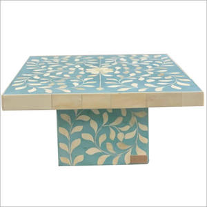 Présentoir de gâteau de décoration de table de luxe forme carrée avec matériau d'incrustation d'os outils de gâteau les plus vendus 2025 - Product Image 5