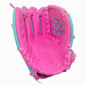 Factory Price OEM Custom Logo Design Blue Color High Quality Leather Baseball Gloves Sports Gloves Right Handed Catcher - Product Image 6