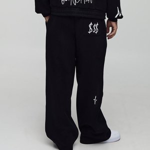 Venta al por mayor de moda cremallera negra logotipo impreso personalizado chándal para hombres Streetwear chándales de alta exigencia para el invierno transpirable - Product Image 6