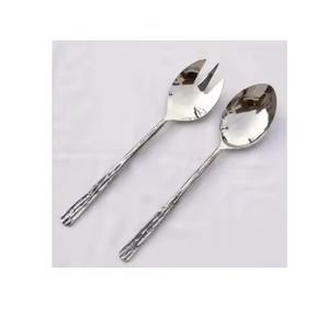 ชุดเซิร์ฟสลัดตกแต่งโต๊ะทำจากไม้ธรรมชาติสีทองสำหรับบ้านและโรงแรม - Product Image 4