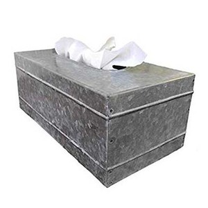 Meilleure qualité métal ménage bureau bureau stockage de mouchoirs porte-serviettes accessoires - Product Image 5