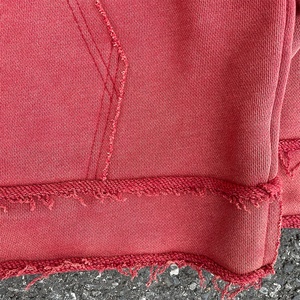 Sudadera con capucha de gran tamaño de mezclilla para hombres y mujeres suéter de lágrimas sudaderas con capucha de peso pesado ropa 460 GSM - Product Image 5