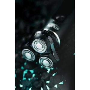 Mini Afeitadora Eléctrica para Hombre con Triple Cuchilla y Cabezales Adicionales para Recortar y Afeitar, Afeitadora Rotatoria para el Rostro - Product Image 2