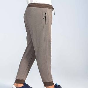 Man <b>Trouser</b> Heavyweight French Terry Men's Clothing Sweatpants <b>Trousers</b> Elastic Waist Mid Waist Cotton Casual Winter Men's Pants - Product Image 3