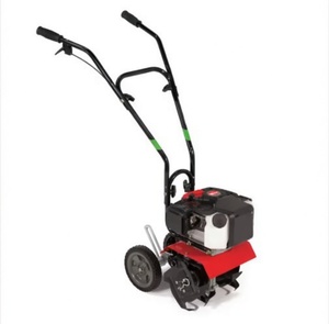 Mini-cultivateur professionnel à essence 43cc, série Elite, motoculteur de jardin 2 temps avec réglage de la profondeur de travail - Product Image 5