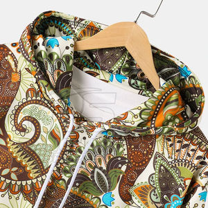 Men's Winter Sublimation <b>Hoodies</b> Customized Logo Digital Printing 100% Polyester <b>Oversized</b> Fit <b>Fleece</b> Fabric - Product Image 3