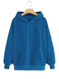 Pull à capuche à manches longues pour femmes en polyester oversize 100% avec logo personnalisé sweat à capuche avec poche d'impression par sublimation expédition DDP - Product Image 3