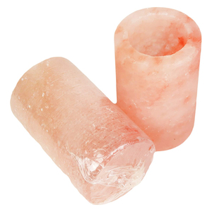 Vidrio de chupito de sal rosa del Himalaya marfil más vendido, vidrio de Tequila, artesanías naturales decorativas de sal de roca del fabricante de Pakistán - Product Image 3