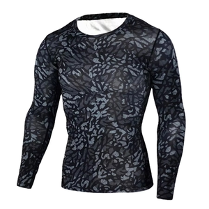 Camiseta de compresión (Rash Guard) personalizada al por mayor para hombre para BJJ Jiu Jitsu MMA Jiujitsu - Product Image 6