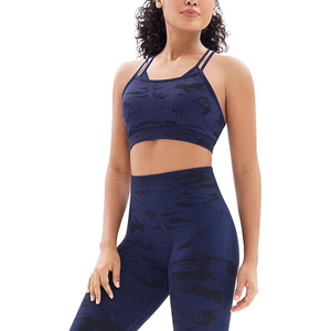 Alta fabricación Mujeres Gimnasio Venta directa de fábrica Alta calidad Impresión personalizada Peso ligero Mujeres Yoga Set Leggings - Product Image 1