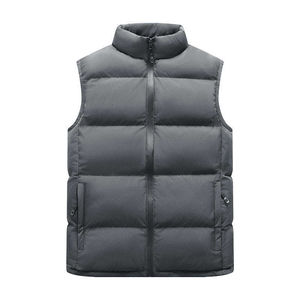 Gilet matelassé sans manches de qualité supérieure, directement de l'usine, séchage rapide, respirant, style décontracté d'hiver, tissu en gros, best-seller - Product Image 4