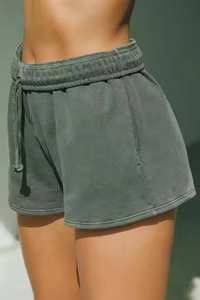 Women's New Cotton OEM Casual Gym <b>Shorts</b> with Blank <b>Belt</b> Pocket Undershirt Design - Product Image 6