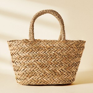 Sacs de shopping en herbe de mer de tailles personnalisées, sac en paille tissé à la main, vente en gros, sac à main en herbe de mer - Product Image 5