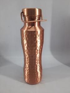 Bouteille d'eau en cuivre personnalisée, Design martelé Antique, artisanat naturel, bouteille d'eau en cuivre - Product Image 4