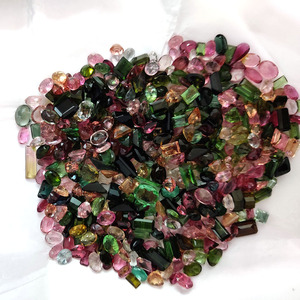 อัญมณีหลากสีสำหรับพลอยทัวร์มาลีน,อัญมณีกึ่งมีค่าสำหรับตัดตัดเพชรพลอยขายส่ง - Product Image 1