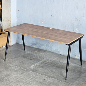 HBCO036 160x80cm <b>Computer</b> <b>Desk</b> with Melamine Coating Plywood and Iron Cone Legs - Product Image 2