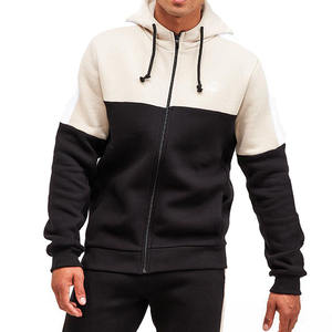 Fabrication professionnelle nouveau style de sweats à capuche zippés pour hommes vente en gros personnalisée sweats à capuche de haute qualité pour hommes sweat à capuche zippé basique - Product Image 3