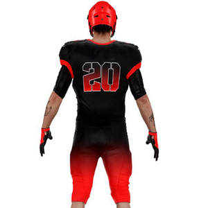 Ropa de equipo al por mayor de alta calidad, uniforme de camiseta de fútbol americano, ropa deportiva bordada personalizada - Product Image 2