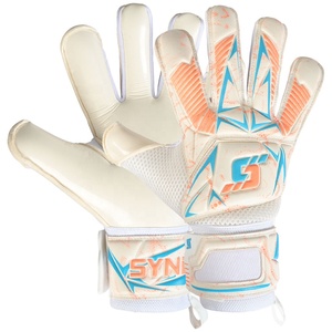 Gants de gardien de but de football à prix réduit, paume en latex durable, tissu respirant et coussinets doux et confortables - Product Image 1