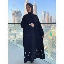 Vente chaude élégant Dubai Abaya haute qualité conceptions uniques pour les tenues de fête arabes tendance 2024 - Product Image 2