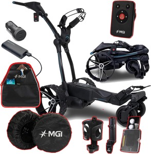 AVAILABLE IN STOCK M_GI <b>Navigator</b> <b>GPS</b>+ Remote Golf Cart w Quality Sales Includes Accessories Lithium Battery Golf Trolley - Product Image 2