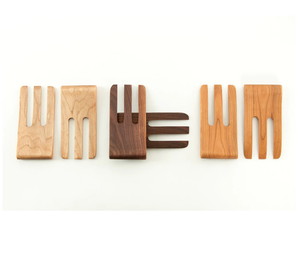 Cuillère à main à salade en bois au design élégant pour les ustensiles de cuisine et les restaurants pour l'artisanat naturel au meilleur prix - Product Image 5