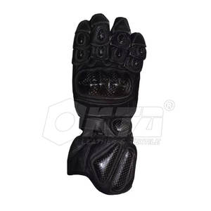 Gants de moto légers en textile cuir souple doigt complet prix de gros gants de moto - Product Image 2