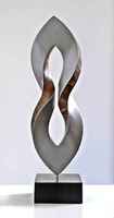 Dancing Couples Sculpture en métal Magnifiquement conçu Fantastique pièce maîtresse de table Trending Design Article luxueux